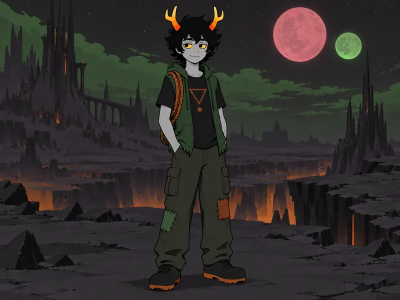 Tezrik Vaskol, Bronzeblood OC example