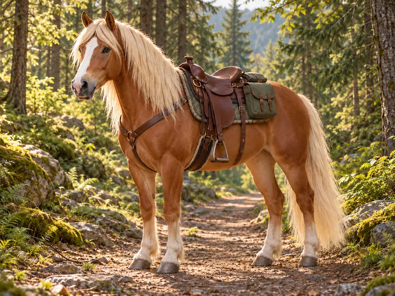 Clover Wayfarer, a trail horse OC idea