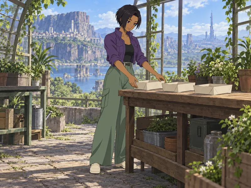 Elda Mirell, a botanical OC idea
