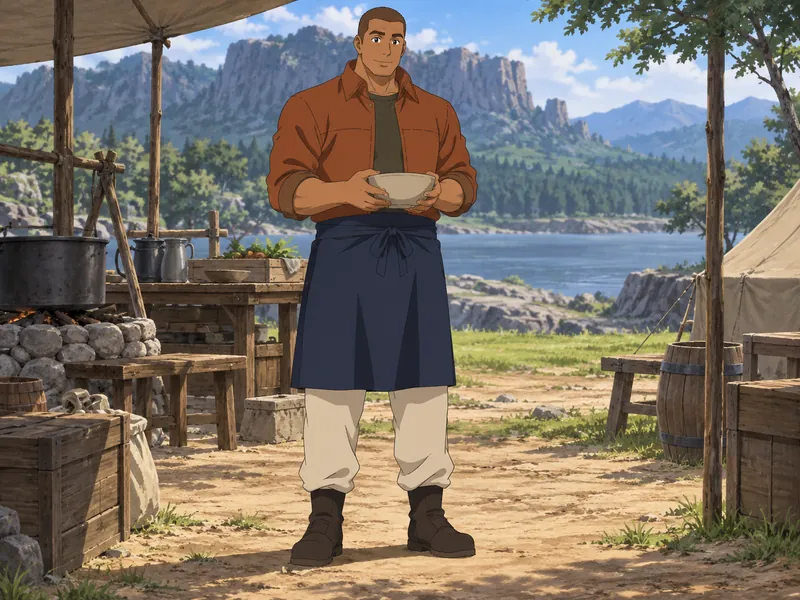 Taro Vennick, a gourmet hunter OC idea