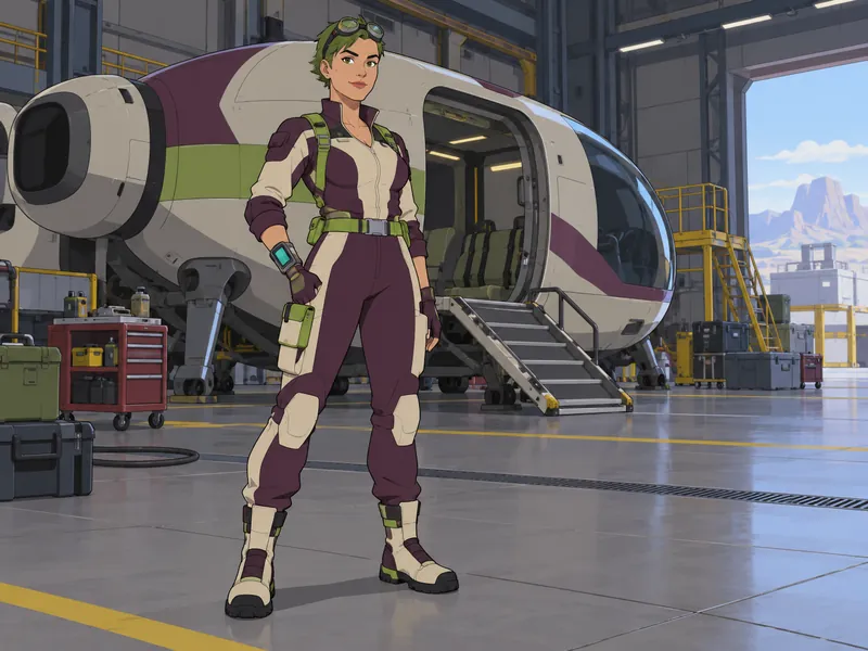 Tessa Fenrail, Human tech OC example