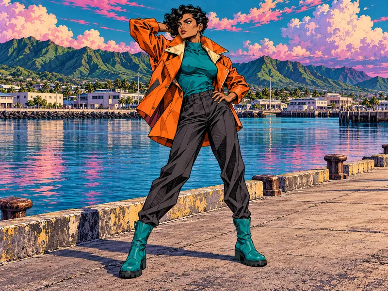 Josette Jolvale, Harbor guide OC example