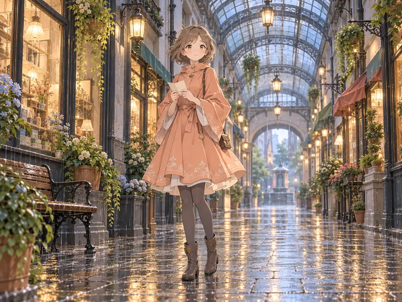 Apricot Rainfold, a weather OC idea