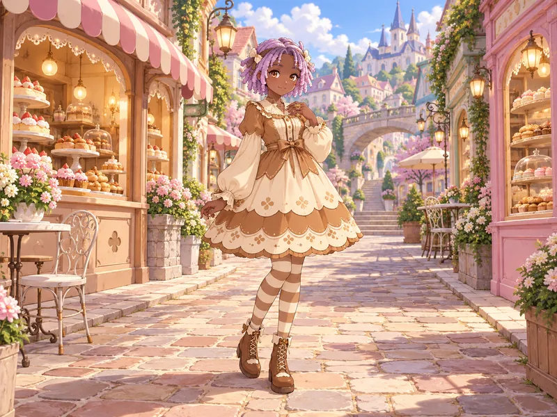 Caramel Thimble, a sweets OC idea
