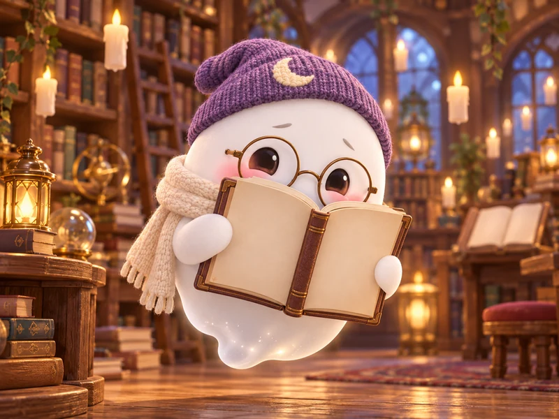 Folio, a boo bookseller OC idea