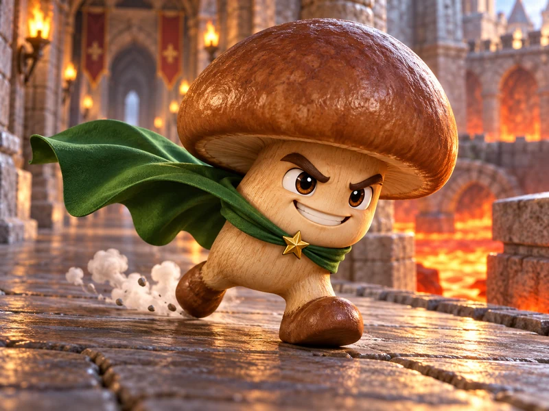 Truffo, a goomba hero OC idea