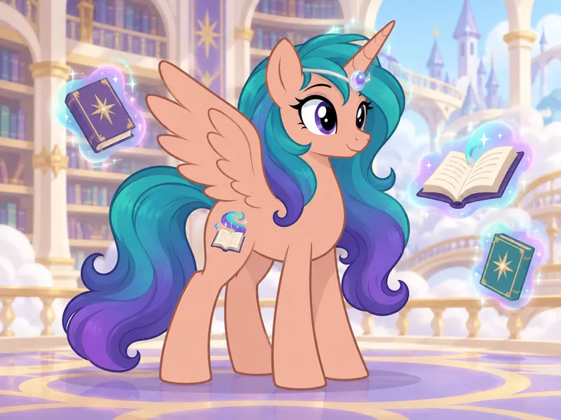 Aurora Vellum, Alicorn OC example