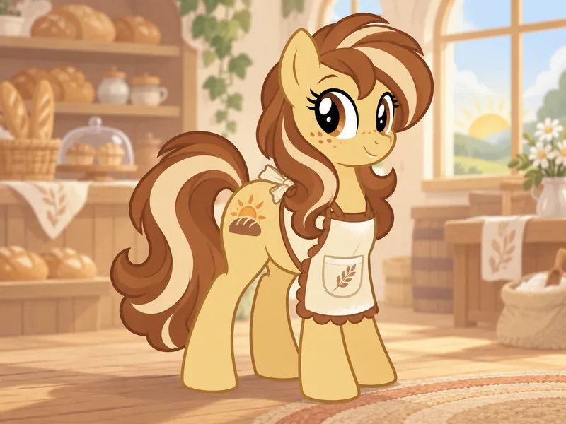 Sourdough Sunrise, Earth pony OC example