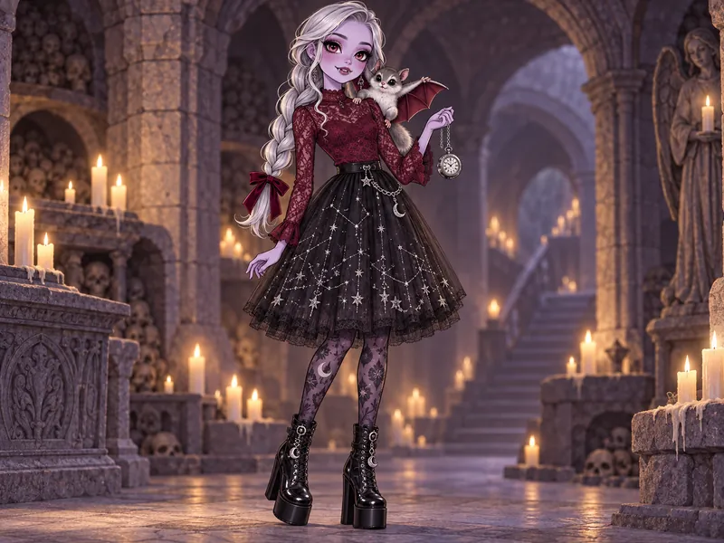 Noctelle Graveley, a vampire OC idea