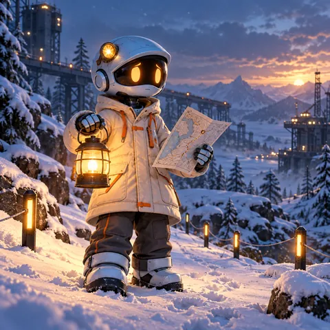 Snowfield scouts example