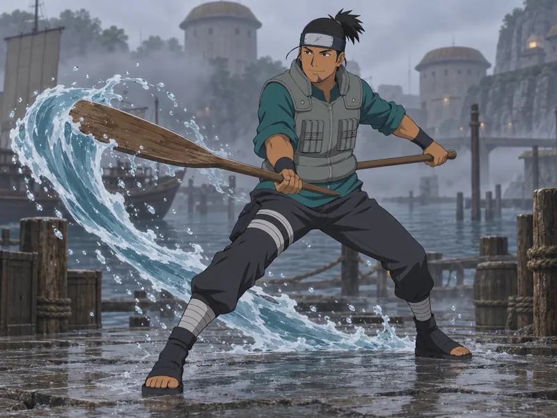 Isamu Shiogiri, Mist jonin OC example