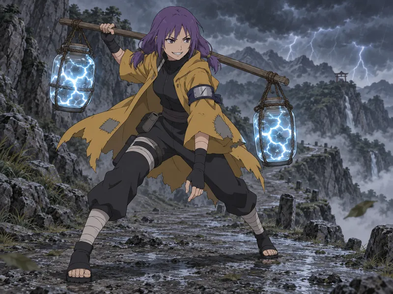 Yuzu Raikura, Cloud rogue OC example