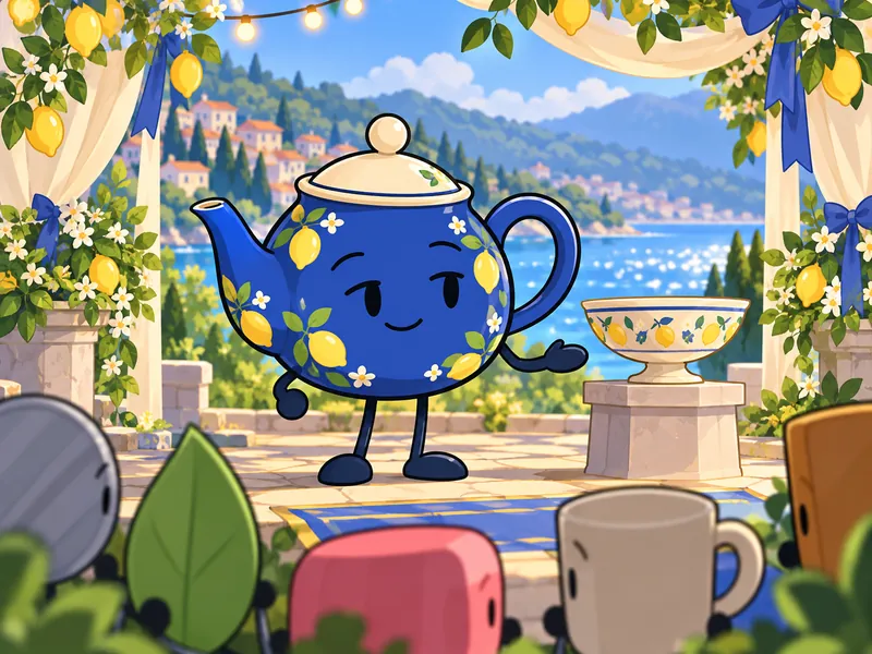 Kettlee, a teapot host OC idea