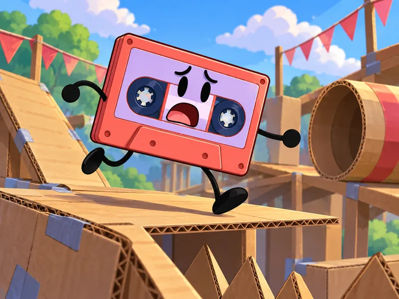 Rewindy, a cassette editor OC idea