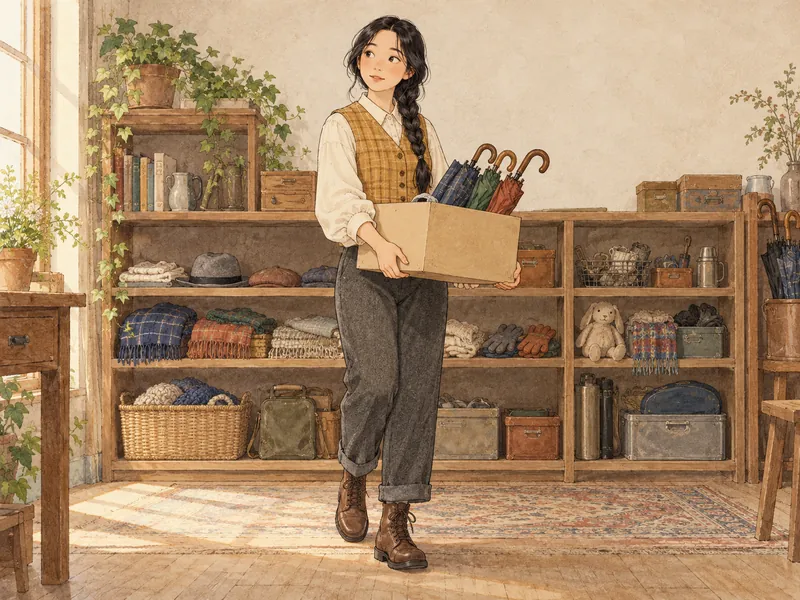 The umbrella archivist: lost-property archivist