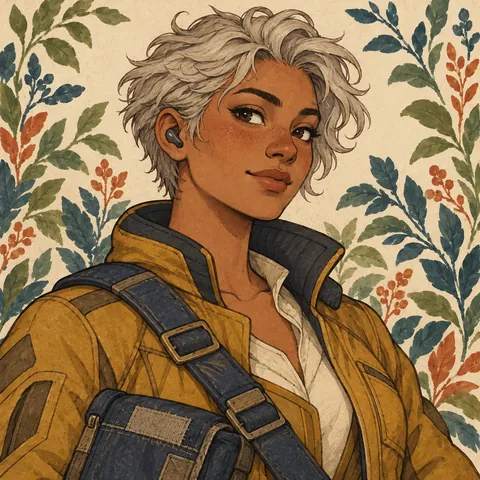 Dexia Verran, sci-fi original character portrait
