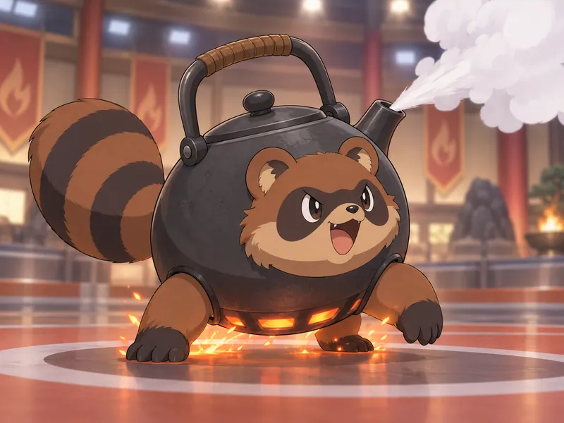 Kettanuki, a fire/steel OC idea