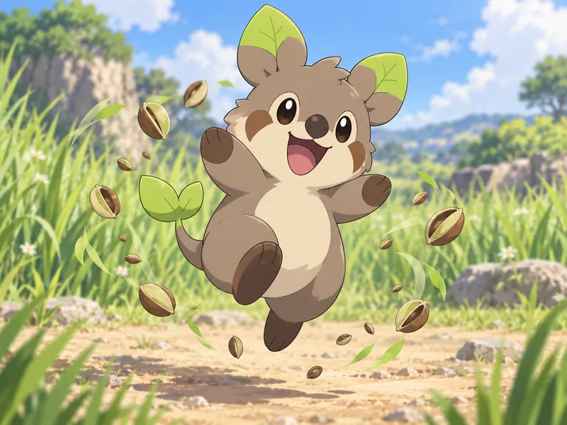 Sprokka, a grass starter OC idea