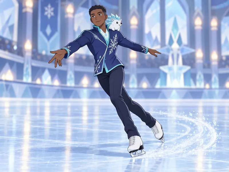 Bram Fenwick, Ice Gym Leader OC example