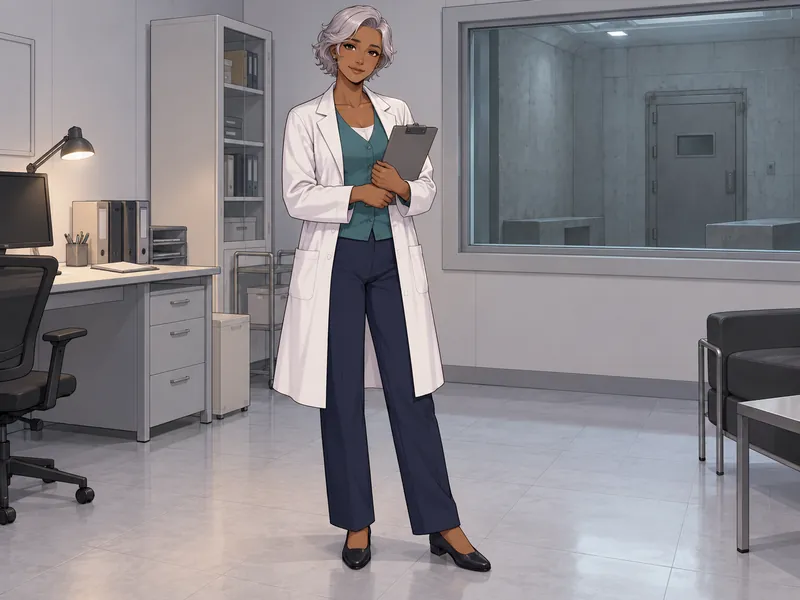 Lyra Ashcombe, Researcher OC example