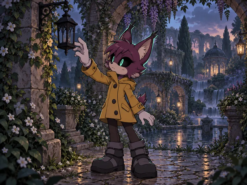 Morrow Buffer, a garden entity OC idea