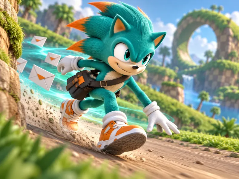 Brisk the Hedgehog, Hedgehog OC example