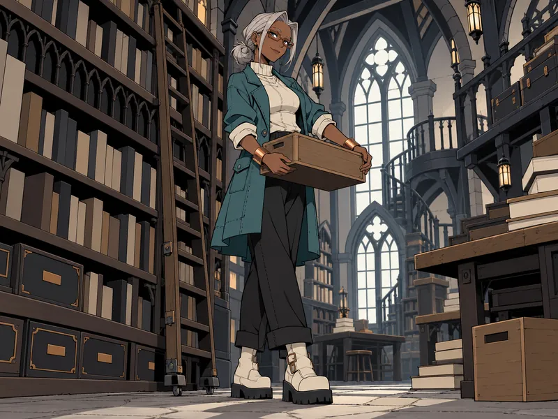 Hollis Gearvale, DWMA clerk OC example