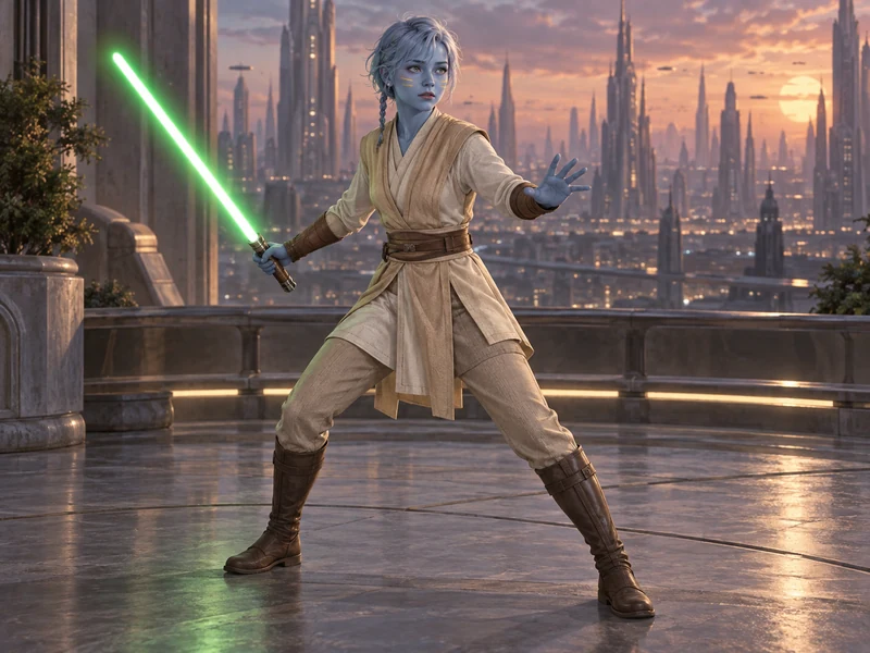 Nerin Solvane, a jedi padawan OC idea