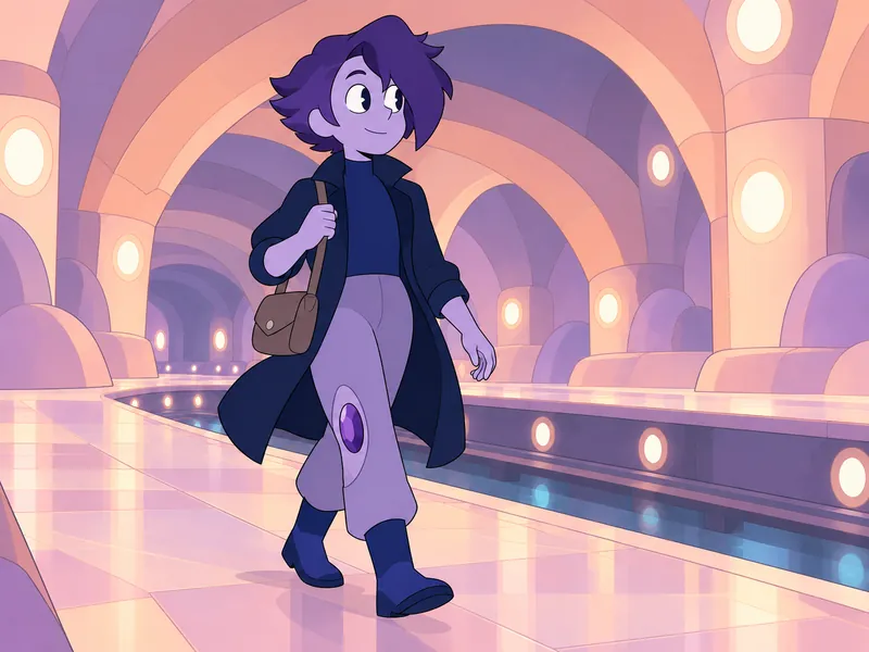 Iolite, a courier OC idea