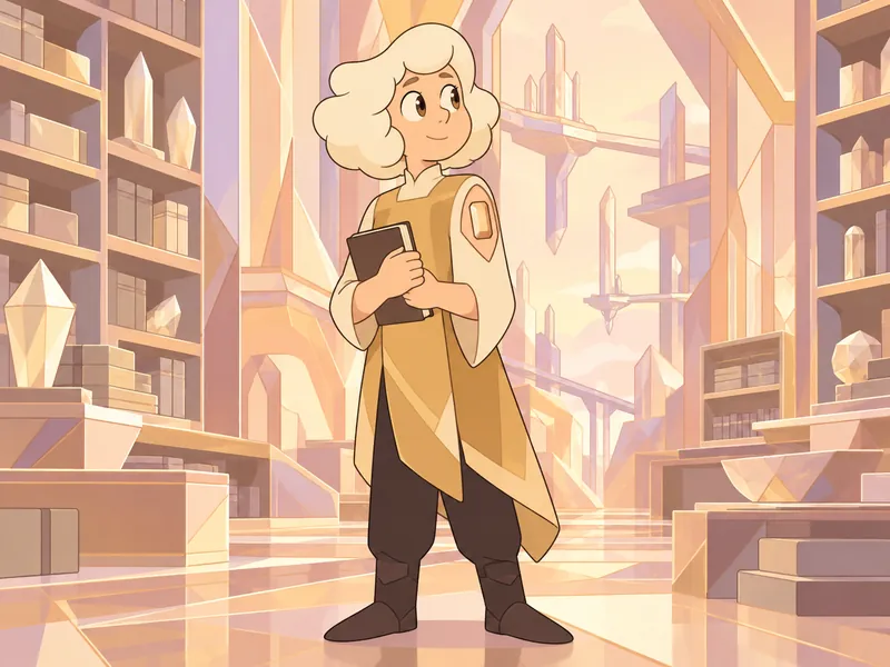 Scapolite, a archivist OC idea