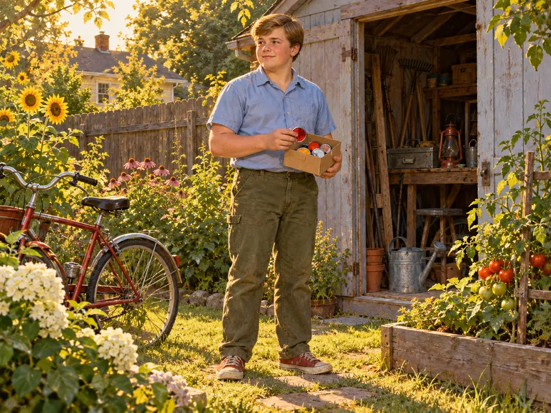 Owen Harrowell, Bike helper OC example