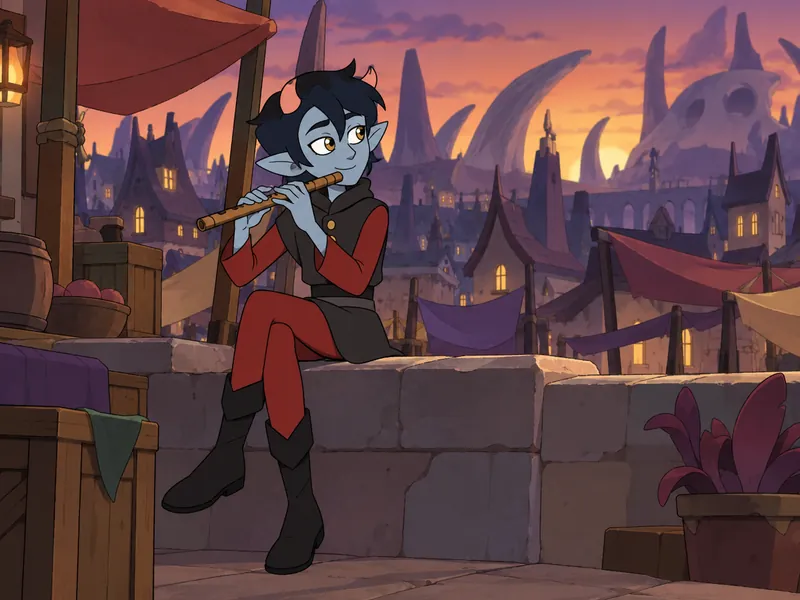 Daro Stillchime, a bard OC idea