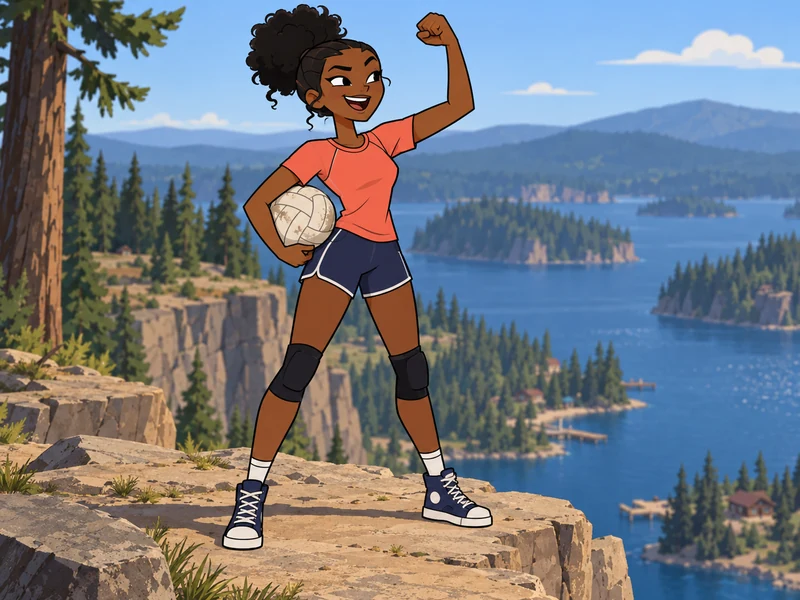 Imani, a jock OC idea