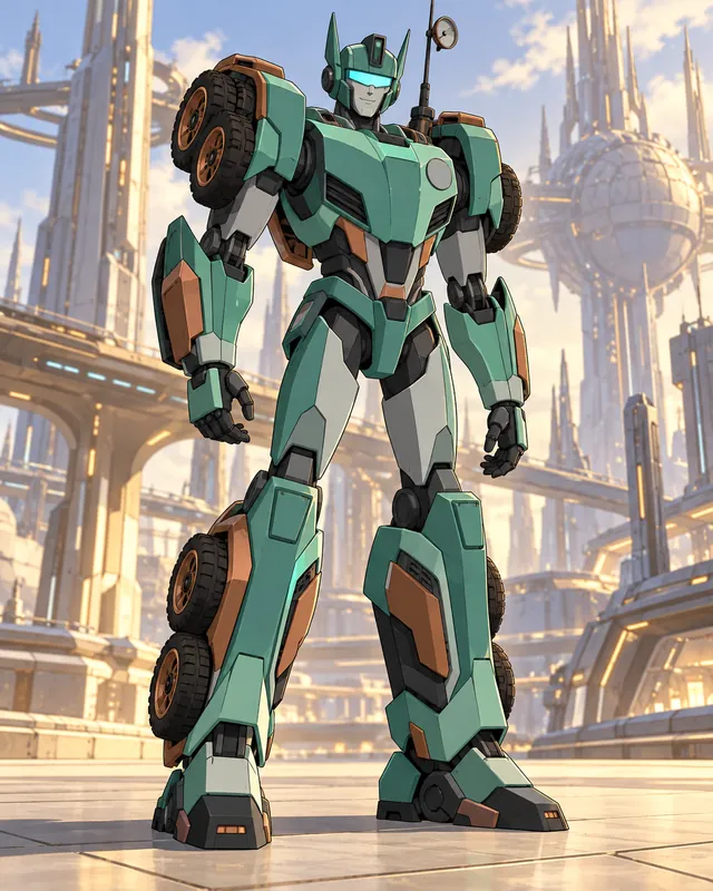 Morrow Lattice, an original Transformers example
