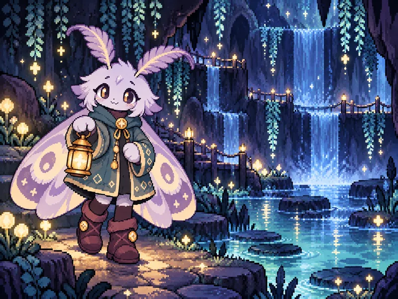 Nella Glint, Moth monster OC example