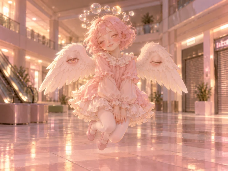 Peri Blink, a dream angel OC idea