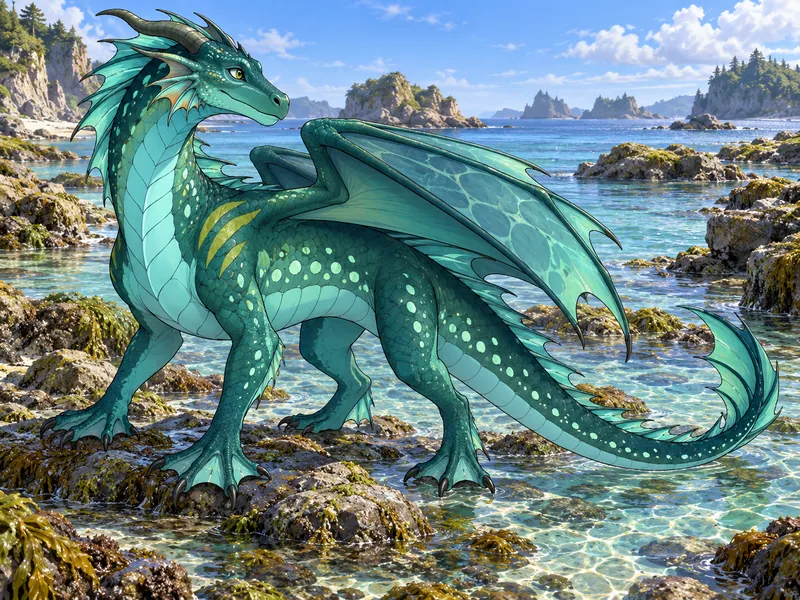Shoalglass, a seawing OC idea