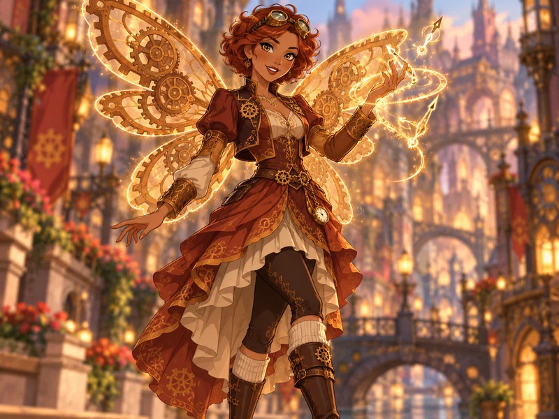Ottilie Wyndham, a believix fairy OC idea