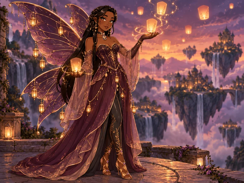 Solenne Ashgrove, a guardian fairy OC idea