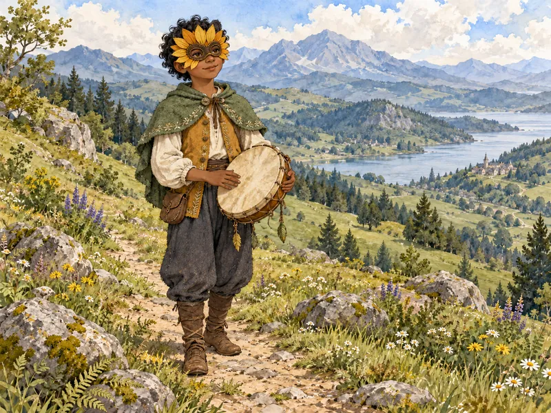 Tobias Hemlocke, a gentle rhythm OC idea