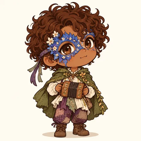 Edwin Threadmere in Chibi style