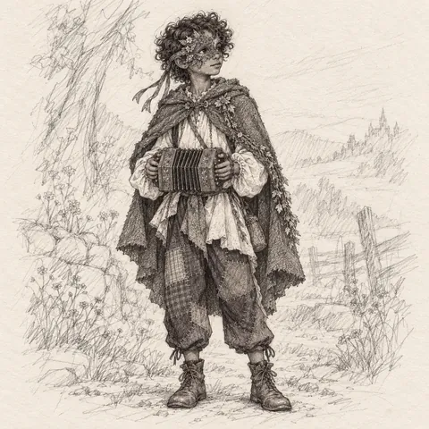 Edwin Threadmere in Sketch style