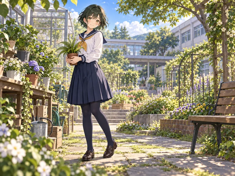 Chise Morikawa, a garden club OC idea