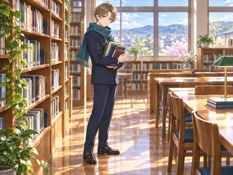 Souta Nishihata, a quiet student OC idea