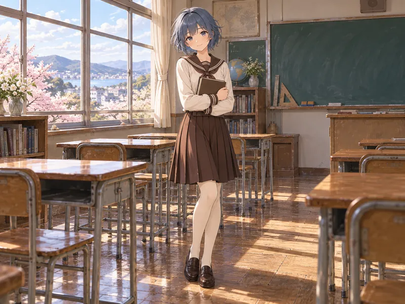 Fumie Aokura, a 1980s student OC idea