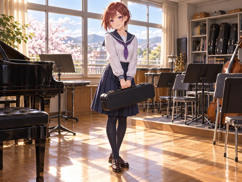 Ritsu Nagasumi, a music club OC idea